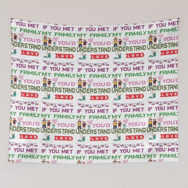 Item preview, The you met my family Sweatshirt, I love my family world designed and sold by Suldaanstyle.