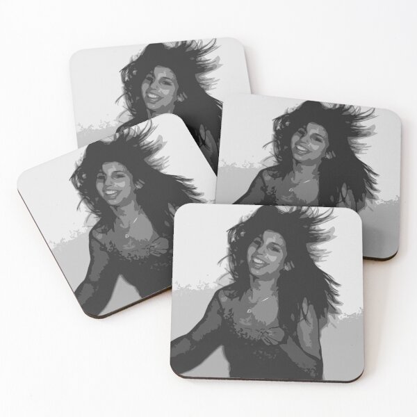 Item preview, Dancing Beauty: Monochromatic Artwork of Girl with Flowing Hair designed and sold by InbalTurShalom.