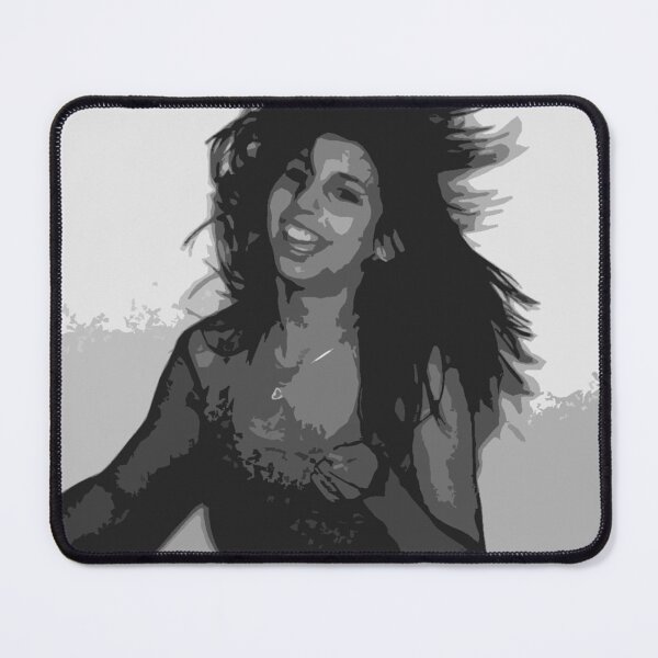 Item preview, Dancing Beauty: Monochromatic Artwork of Girl with Flowing Hair designed and sold by InbalTurShalom.