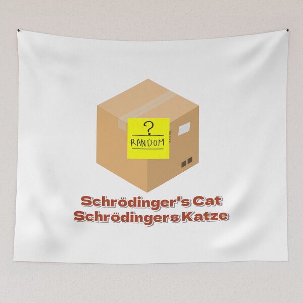 Item preview, schrodingers cat, Schrödingers Katze designed and sold by zzzozzo.