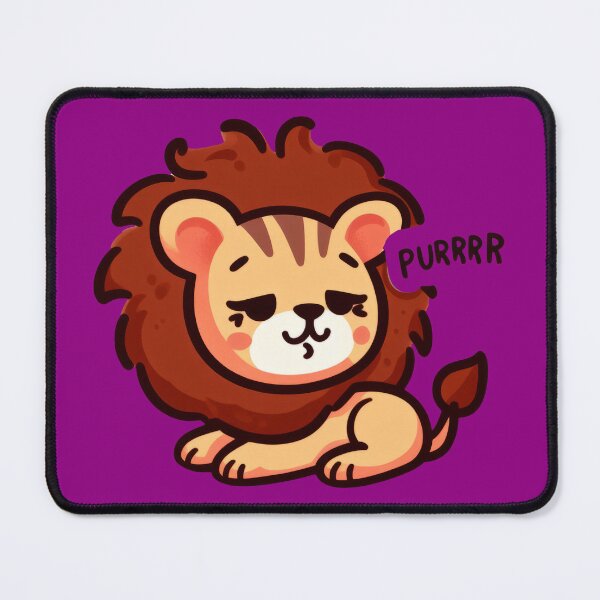 Item preview, Hear the Lion's PURRRR! designed and sold by StickyFizzStore.