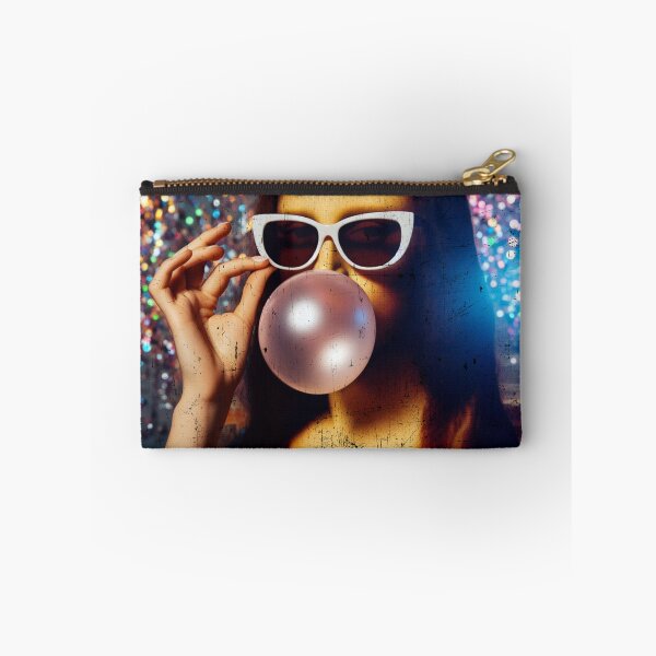 Item preview, Funny Mona Lisa Bubble Gum Retro Disco designed and sold by handcraftline.
