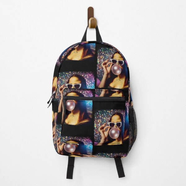 Item preview, Funny Mona Lisa Bubble Gum Retro Disco designed and sold by handcraftline.