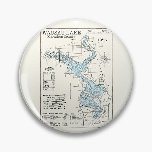 Item preview, Wausau Lake WI in Marathon County  designed and sold by Jean Plout.