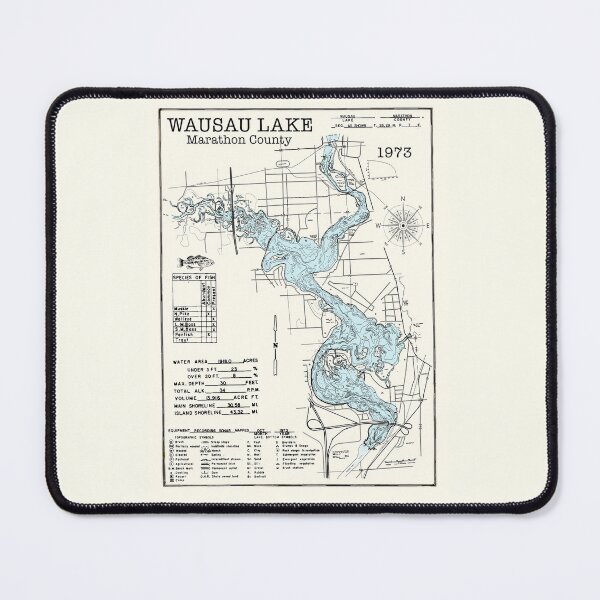 Item preview, Wausau Lake WI in Marathon County  designed and sold by Jean Plout.