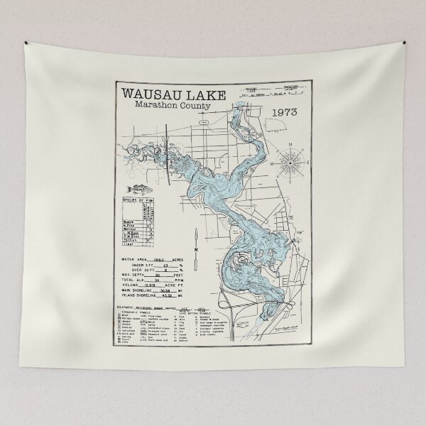 Item preview, Wausau Lake WI in Marathon County  designed and sold by Jean Plout.