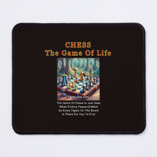 Item preview, Chess - The Game Of Life - Peace Of Mind designed and sold by AlienAlmanac.