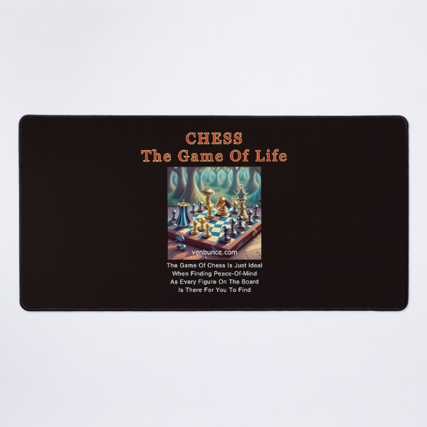 Item preview, Chess - The Game Of Life - Peace Of Mind designed and sold by alien almanac.