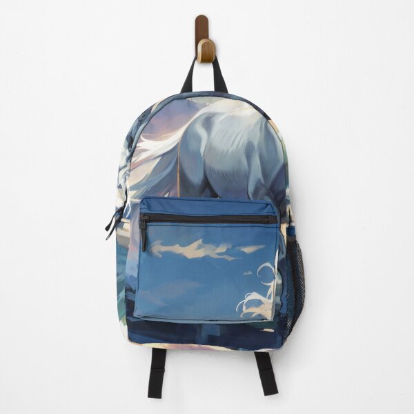 Item preview, Beautiful white horse in the sea, sun rays designed and sold by Damian Sobczyk.