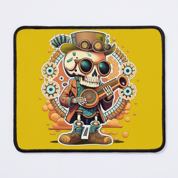 Item preview, Steampunk Musician Skeleton designed and sold by GearsBones.