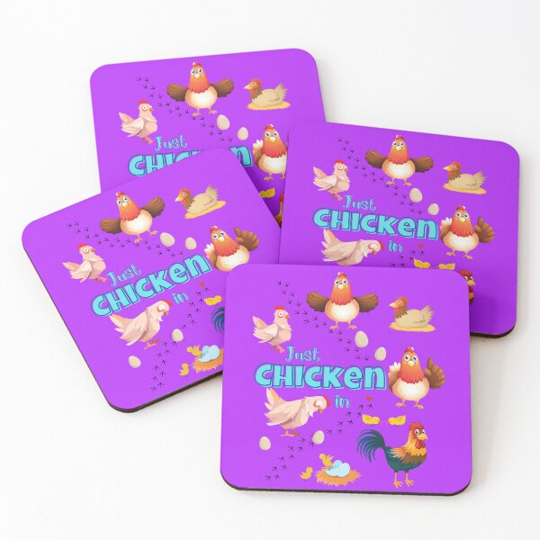 Aperçu de l'œuvre Juste du poulet dedans créée et vendue par Whytewold Farm Stuff.