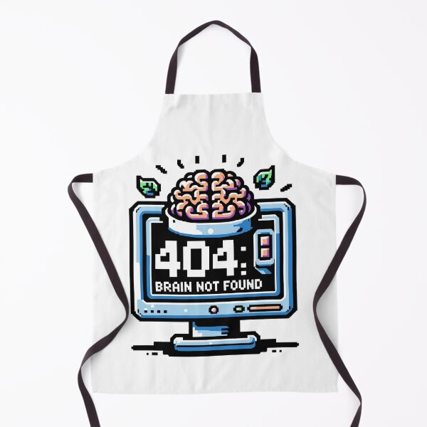 Item preview, Error 404 Brain Not Found designed and sold by Frank Ring.