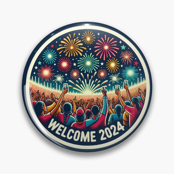 Item preview, Happy New Year: Welcome 2024 designed and sold by nexanova369.