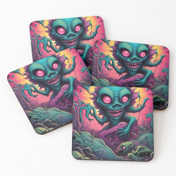Item preview, alienlove 145 good mood lucky funny skull hero designed and sold by alienlove-8.
