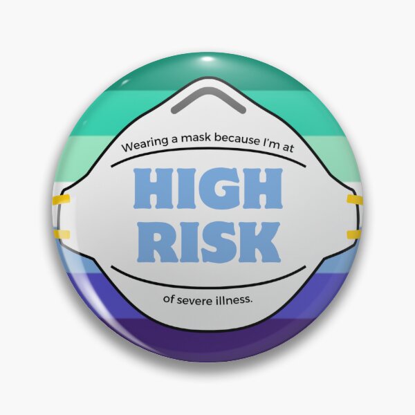 Item preview, High Risk gay flag designed and sold by fansmaskup.