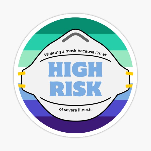 Item preview, High Risk gay flag designed and sold by fansmaskup.