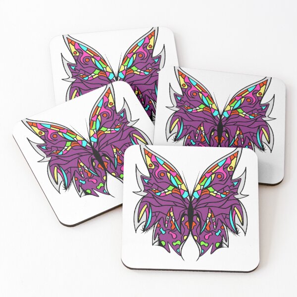Item preview, borboleta colorida designed and sold by imvi.
