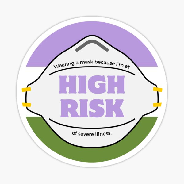 Item preview, High Risk genderqueer flag designed and sold by fansmaskup.