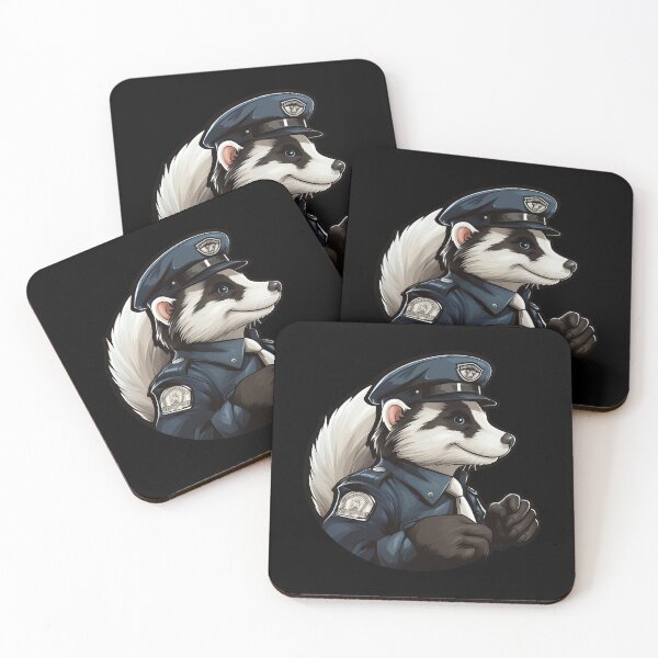 Item preview, Skunk police designed and sold by Soulskier.