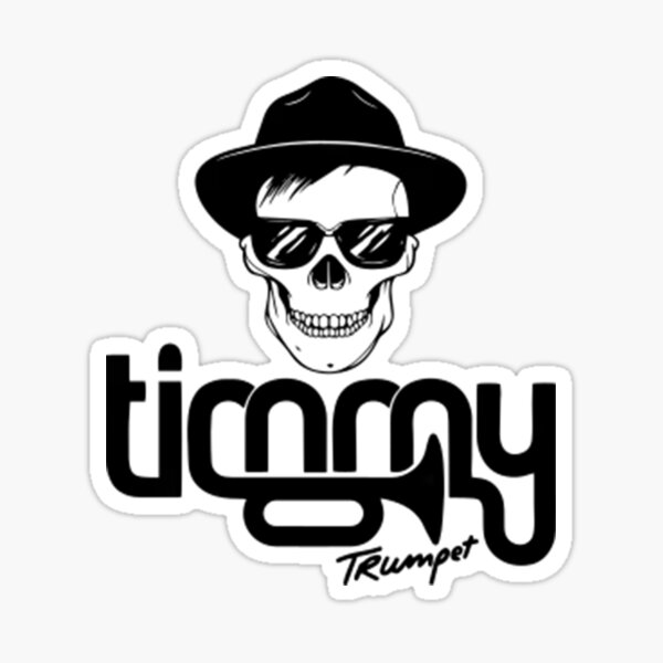 Artikel-Vorschau von Timmy Trompete Schwarz, designt und verkauft von NeonVibeTribe.