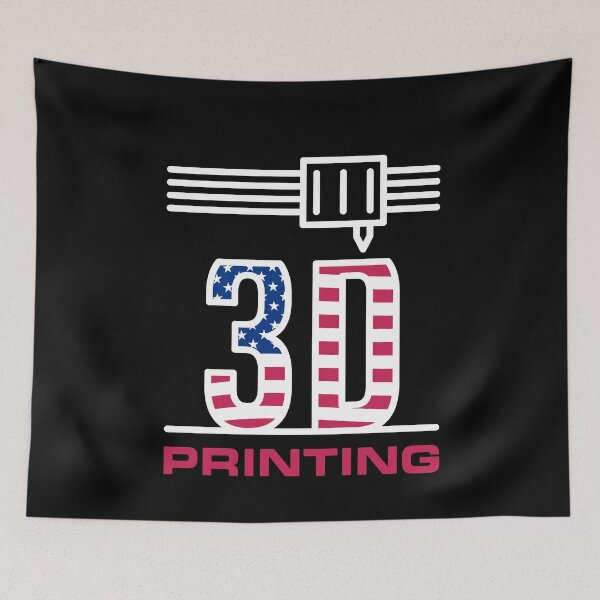 Item preview, 3D Printing USA American Flag with USA Stars and Stripes design for 3D printing nerds! designed and sold by venomousvector.