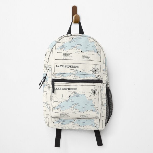 Item preview, Lake Superior Map designed and sold by Jean Plout.