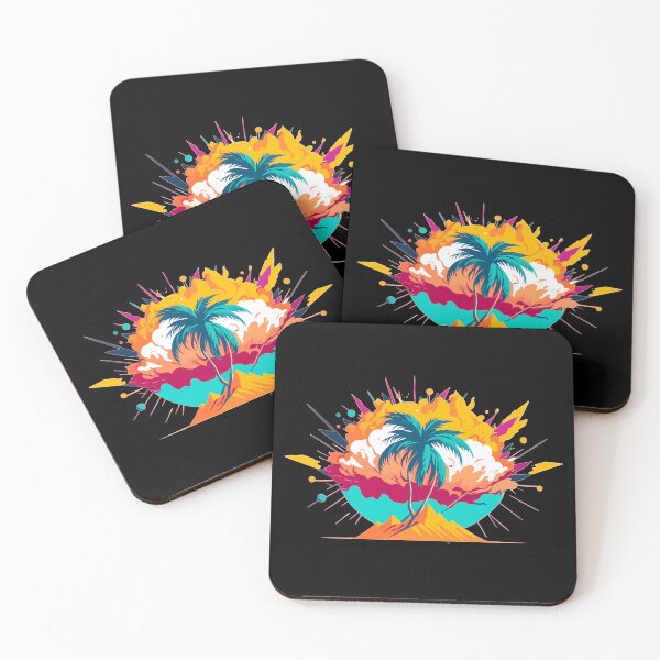 Item preview, Sunny tropical palm tree designed and sold by MacLis.
