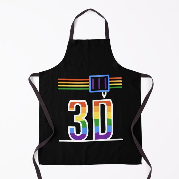 Item preview, 3D Printing LGBT Pride Flag - I Love 3D Printers design with Rainbow Flag designed and sold by venomousvector.