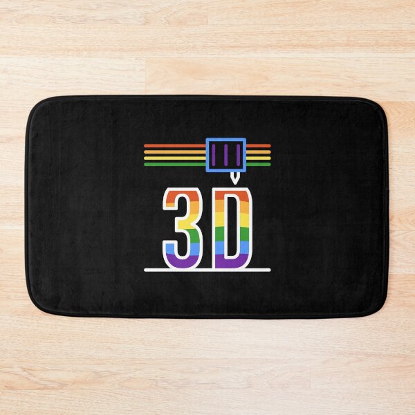 Item preview, 3D Printing LGBT Pride Flag - I Love 3D Printers design with Rainbow Flag  designed and sold by venomousvector.