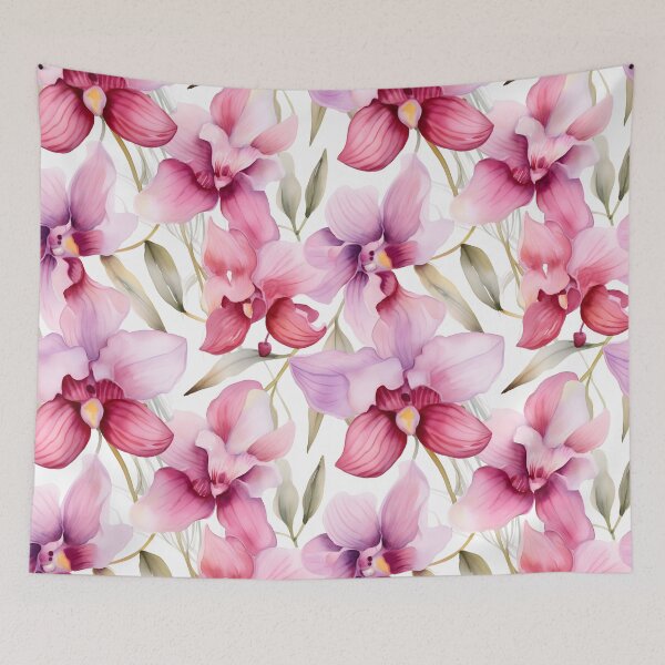 Item preview, Cattleya Orchid Pattern designed and sold by somruedee.