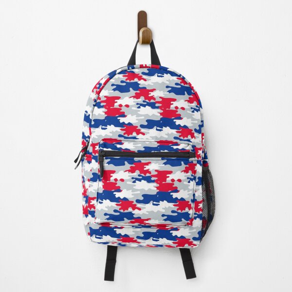 Item preview, Red, White, Blue and Gray Camouflage designed and sold by Ink Rebellion.