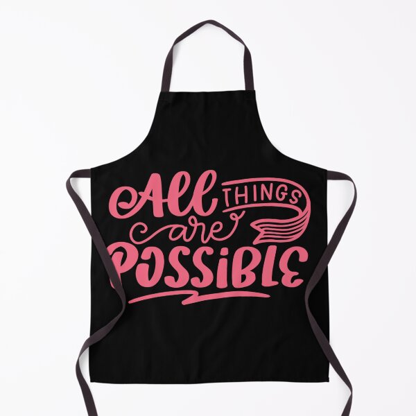 Item preview, All Things Are Possible, Positivity, Uplifting Design designed and sold by BirdsnStuff.
