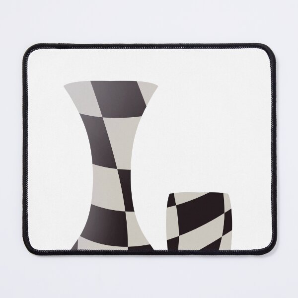 Item preview, Vase chess pattern black and white designed and sold by Anton Repetto.
