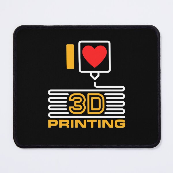 Item preview, I Love 3D Printing Extruder with Nozzle and Filament creative design for 3D Printer Geek designed and sold by venomousvector.
