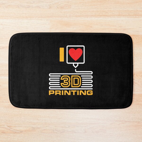 Item preview, I Love 3D Printing Extruder with Nozzle and Filament creative design for 3D Printer Geek designed and sold by venomousvector.