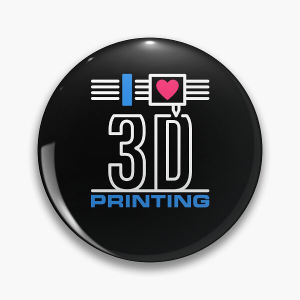Item preview, I Love 3D Printing nozzle and filament modern design for 3D Printers Nerds designed and sold by venomousvector.
