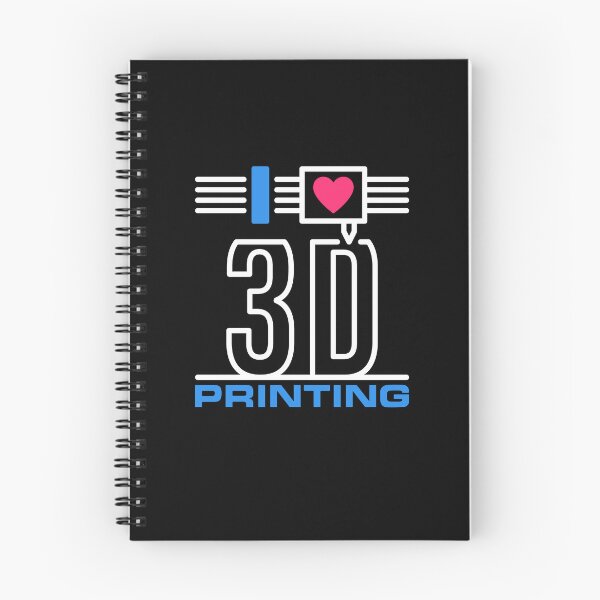 Item preview, I Love 3D Printing nozzle and filament modern design for 3D Printers Nerds designed and sold by venomousvector.