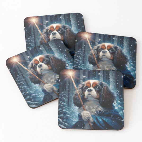 Item preview, Cavalier In Winter Forest designed and sold by Nocturne  Paws.