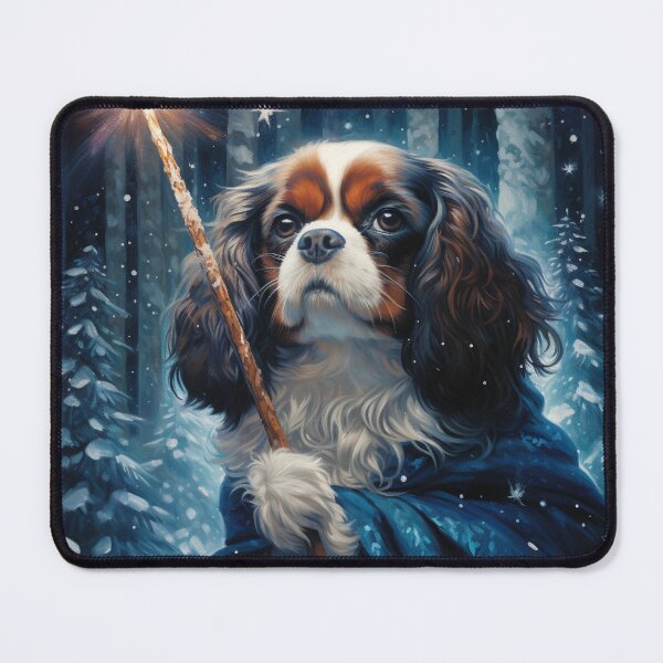Item preview, Cavalier In Winter Forest designed and sold by Nocturne  Paws.