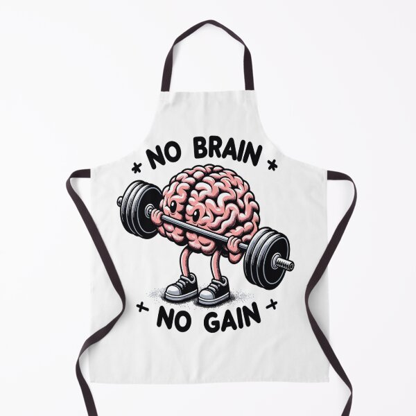 Item preview, No brain, no gain designed and sold by LongIslandDesgn.