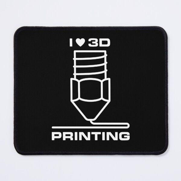 Item preview, I Love 3D Printing minimal design for 3D Printers Nerds designed and sold by venomousvector.