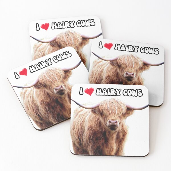 Item preview, I Love Hairy Cows designed and sold by MtValleyDesign.