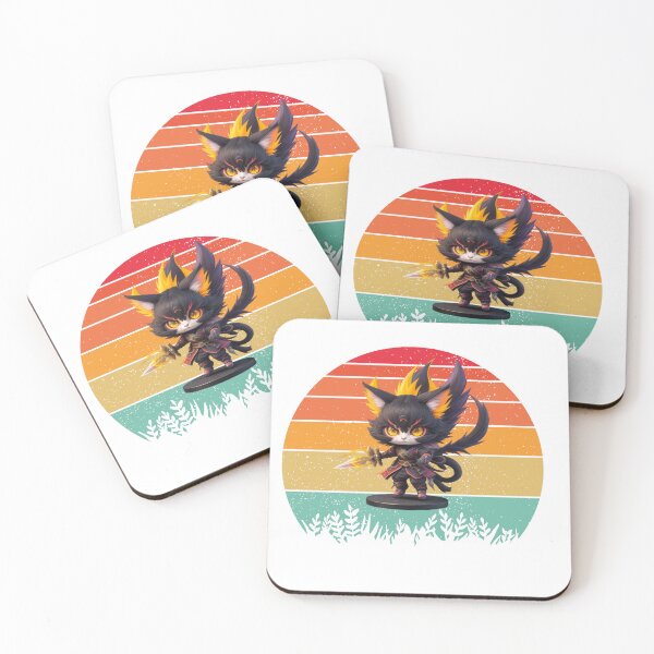 Item preview, Vintage Ninja cat,retro cat warriors ,samurai cat,brave cat, cute ninja cat, mamma's cat, japanese samurai cat, super hero cat, vintage ninja cat, vintage cat, gifts for her designed and sold by Cat-culture-art.