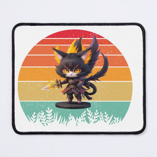 Item preview, Vintage Ninja cat,retro cat warriors ,samurai cat,brave cat, cute ninja cat, mamma's cat, japanese samurai cat, super hero cat, vintage ninja cat, vintage cat, gifts for her designed and sold by Cat-culture-art.