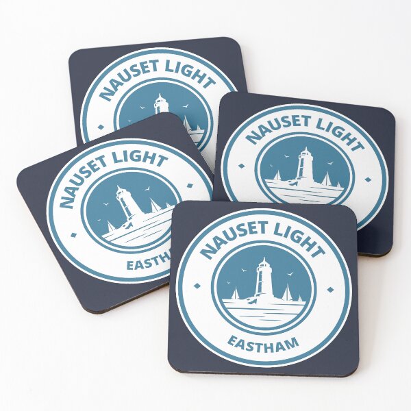 Item preview, Nauset Light Eastham round emblem designed and sold by Remek-Design.
