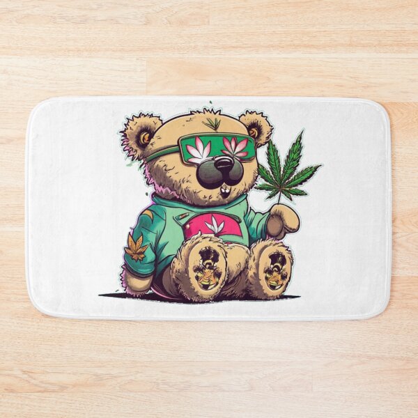 Item preview, Bearbie Bear Arms Get High Funny Colorful Cute Humor Popart Style  designed and sold by ShopSunday.