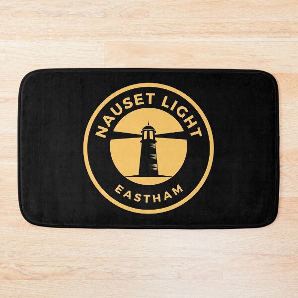 Item preview, Nauset Light Eastham yellow round emblem designed and sold by Remek-Design.