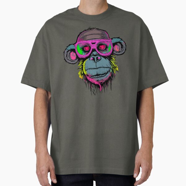 Item preview, Cyberpunk Monkey Graffiti II designed and sold by blackink-design.