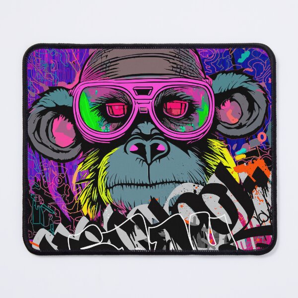 MONKEY MARK ハロウィン 猿 グラフィックアート A1サイズ MONKEY MARK