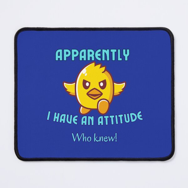 Item preview, Attitude Chicken designed and sold by Whytewold Farm Stuff.